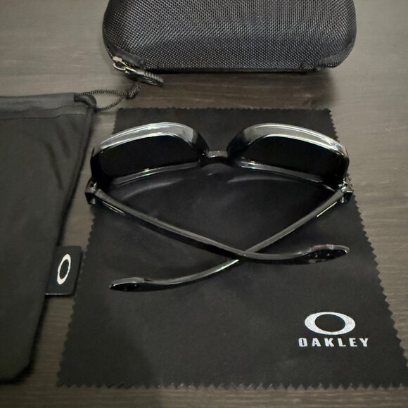 OO9102 Oakley Holbrook Dark Ink Fade Polished Frame Prizm Polarized Sunglasses - Picture 9 of 13